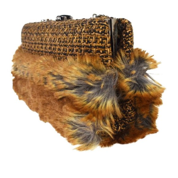 Authenticity Guarantee CHANEL CC Logo 2Way Chain Shoulder Clutch Bag - Picture 9 of 16